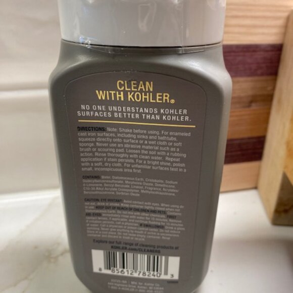 NWT - KOHLER Cast Iron Kitchen & Bathroom Cleaner - Picture 3 of 3